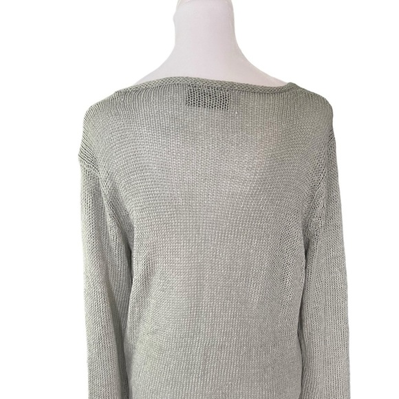 Wooden Ships - Light Weight Scoop Neck Beach Sweater Sz S/M - Picture 4 of 6